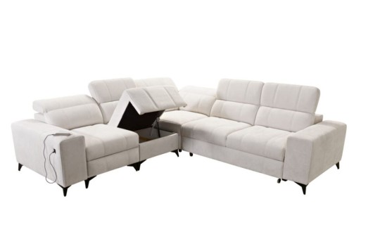 narożnik z otwieranym pojemnikiem 