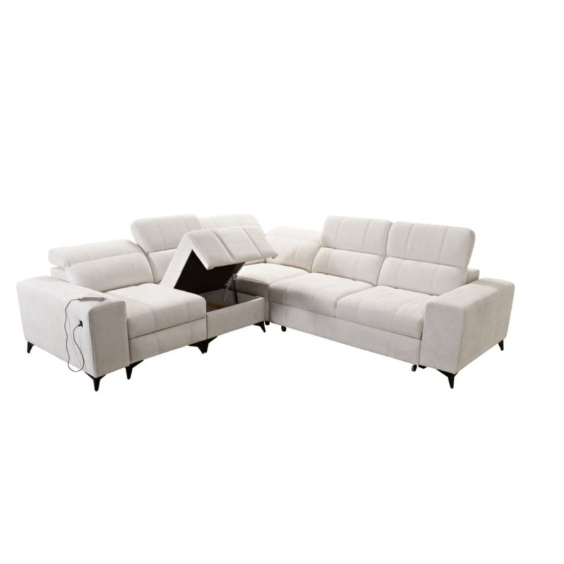 narożnik z otwieranym pojemnikiem 