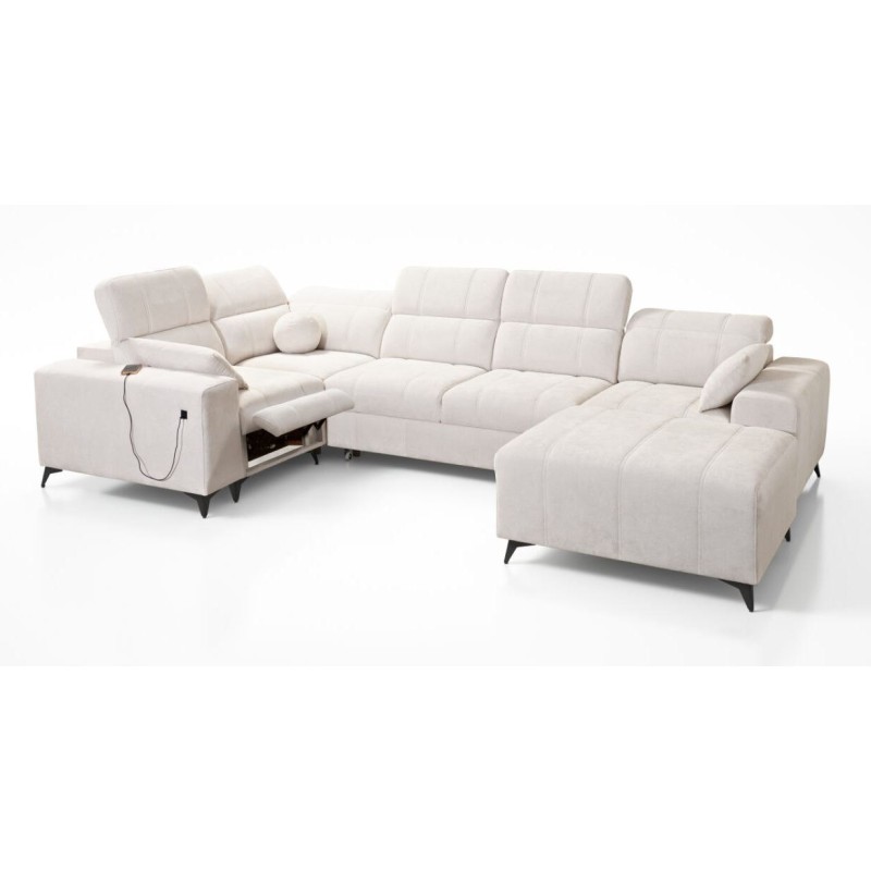 narożnik z elektryczną funkcją relaks 