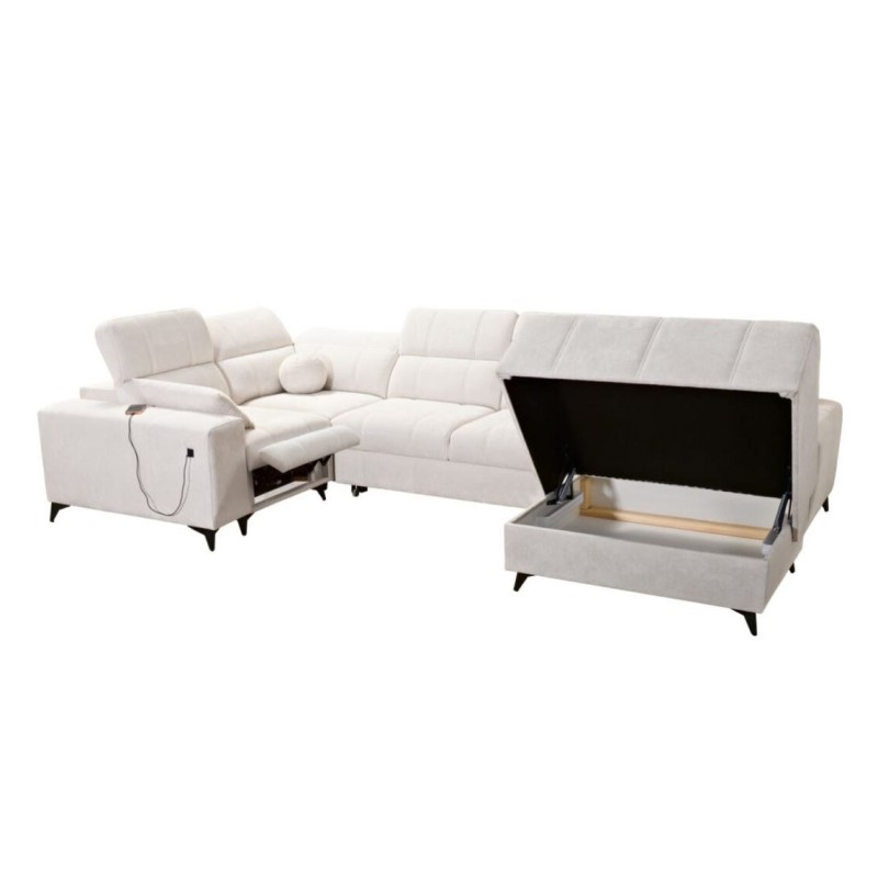 sofa z dużym pojemnikiem 