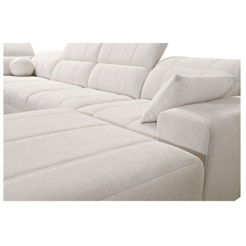 narożnik w łatwej do czyszczenia tkaninie 