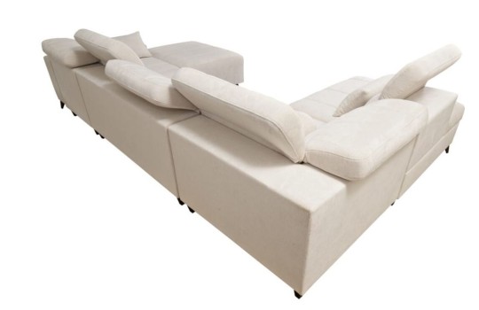 narożnik w plamoodpornej tkaninie 