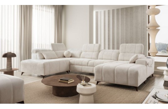 Narożnik z wysokim oparciem 