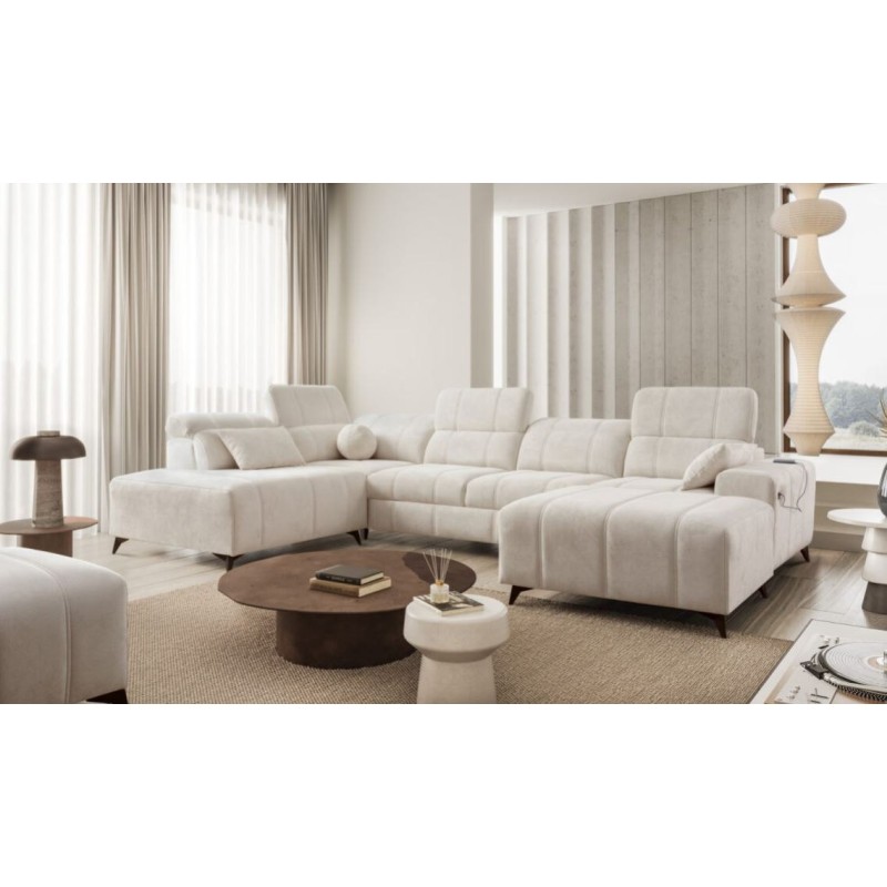 Narożnik z wysokim oparciem 