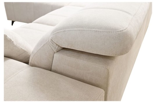 narożnik z regulowanymi zagłówkami 