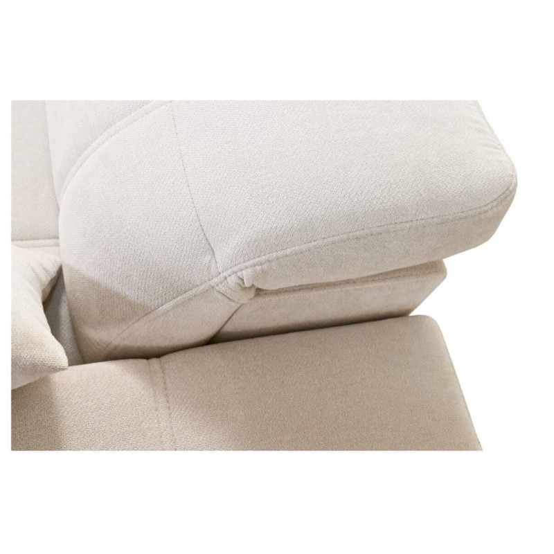 narożnik w beżowym materiale 