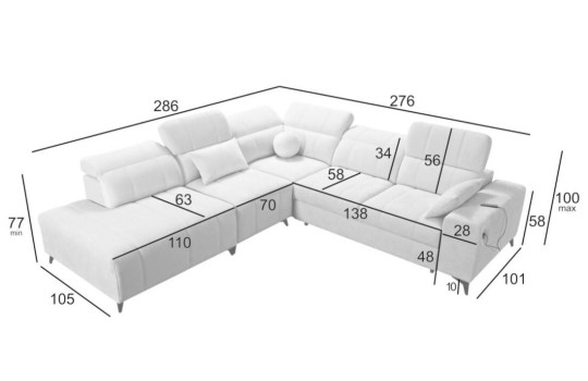modułowe narożniki kombo 