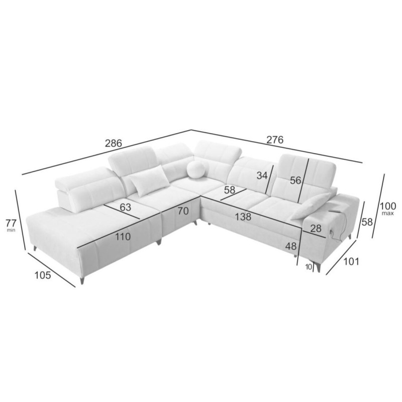 modułowe narożniki kombo 