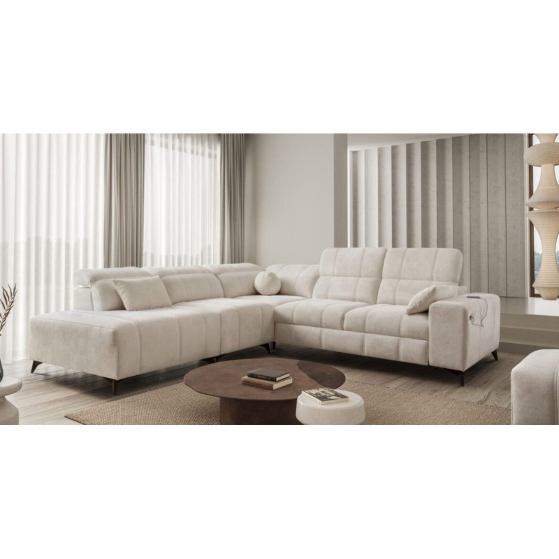 narożnik z przeszyciami kombo 