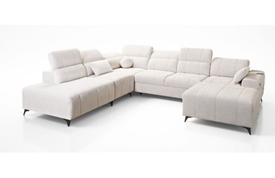 duża kanapa w kształcie U 