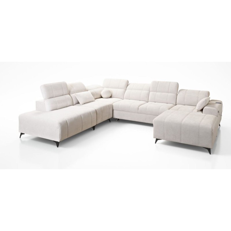 duża kanapa w kształcie U 