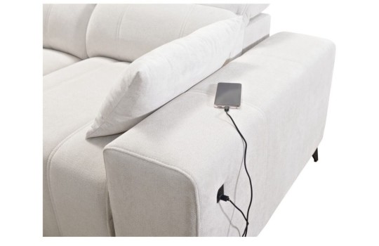 narożnik z gniazdkiem usb kombo 