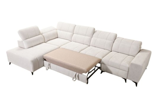 narożnik kombo rozkładany dla gości 