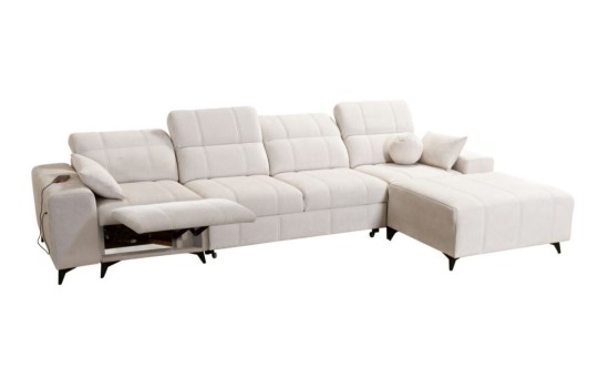 narożnik z regulowanym podnóżkiem 