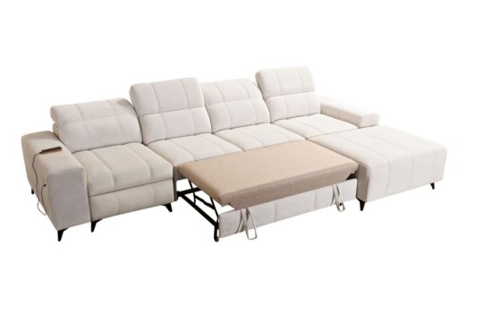 narożnik z wyjmowaną funkcją spania 