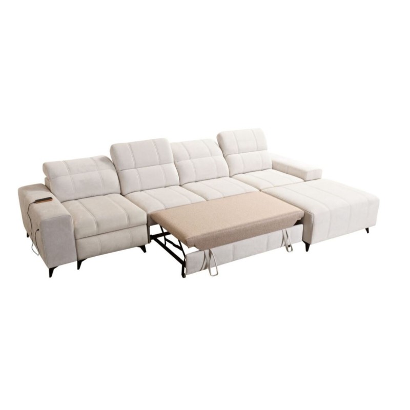 narożnik z wyjmowaną funkcją spania 