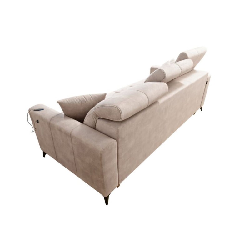 sofa na wysokich nóżkach