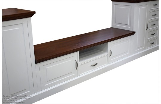 Stylizowana meblościanka RTV Marianna