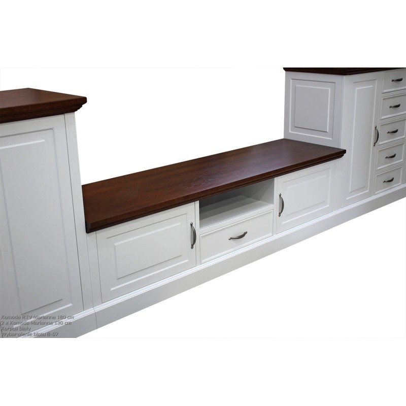 Stylizowana meblościanka RTV Marianna