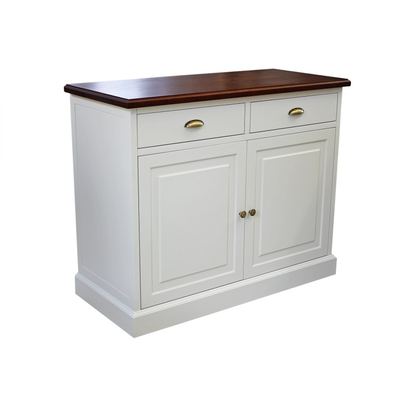 Biała komoda Lorenty 2D 2S