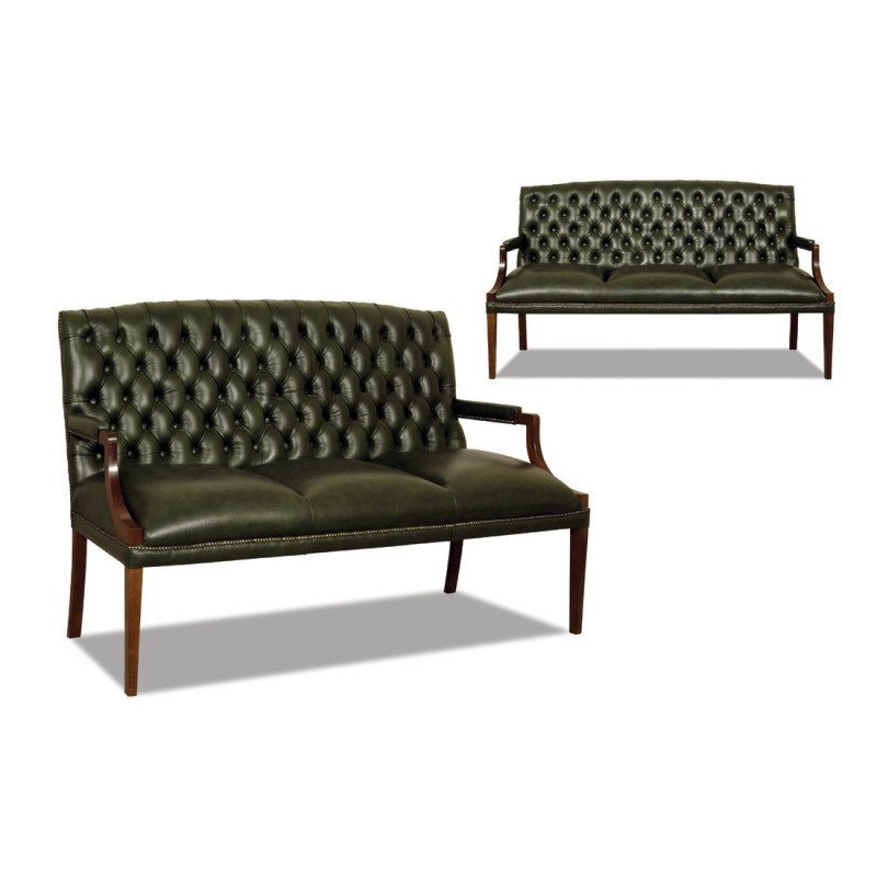 Ławka w stylu Chesterfield Roger