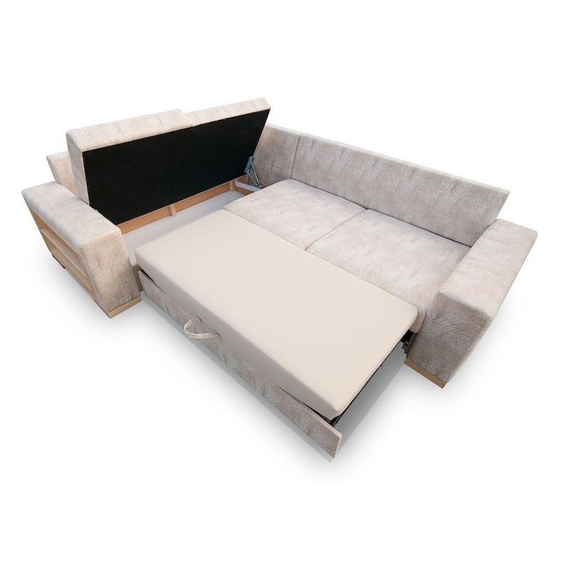 Narożnik Ruber z pojemnikiem na pościel