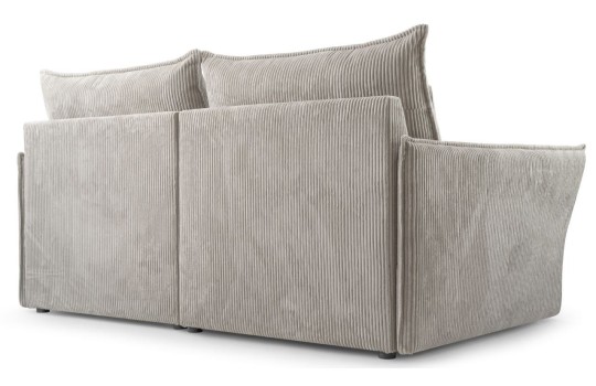sofa w tkaninie sztruksowej 