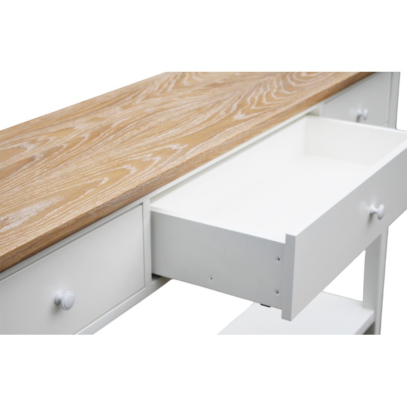 Dębowa konsola Gino