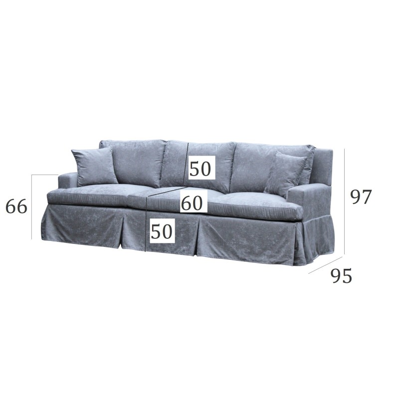 sofa ze ściąganym obiciem 