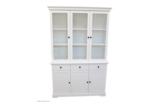 Biała witryna Leokadia 