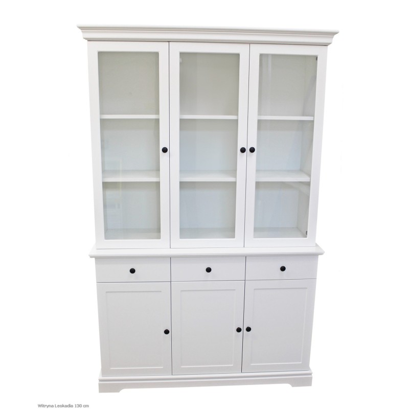 Biała witryna Leokadia 