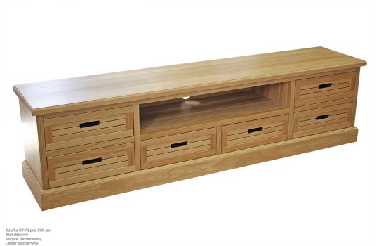 Komoda rtv biała Epos 4S