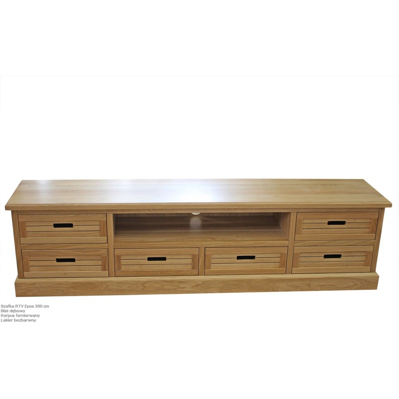 dębowa komoda RTV Epos 6S