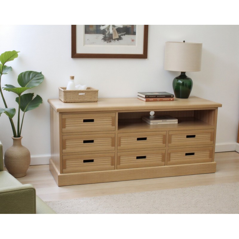 Dębowa komoda na wymiar Epos 7S