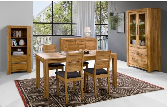 Meble z litego drewna dębowego Tina