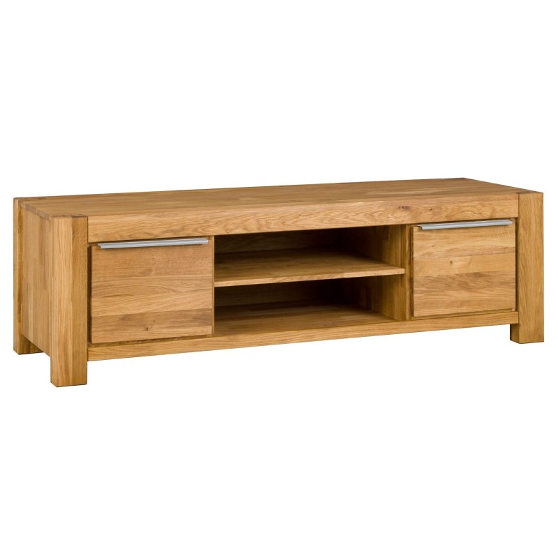 Szafka RTV dębowa Tina 2D