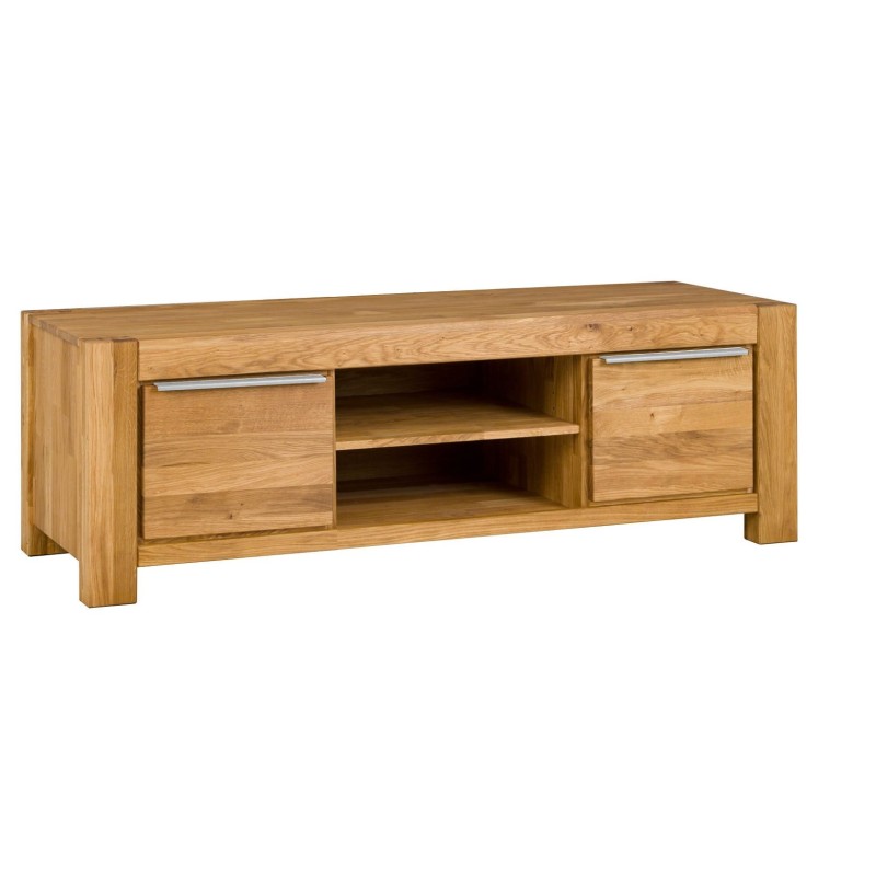 Komoda RTV z litego drewna Tina 155 cm