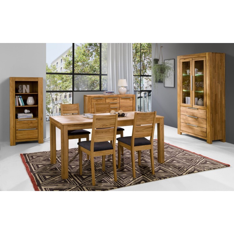 Meble z litego drewna dębowego Tina