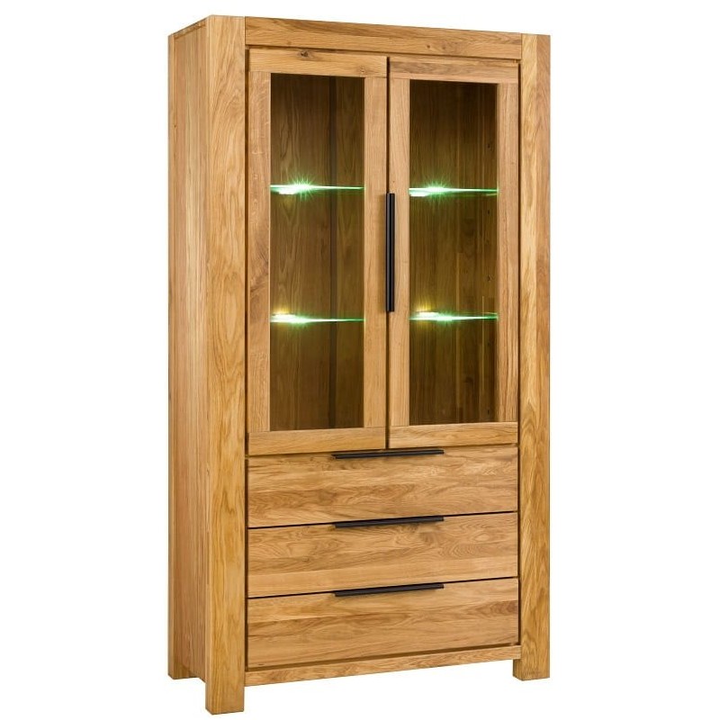Witryna dębowa Tina 110 cm