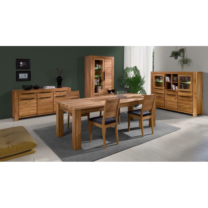 Meble z drewna dębowego Tina