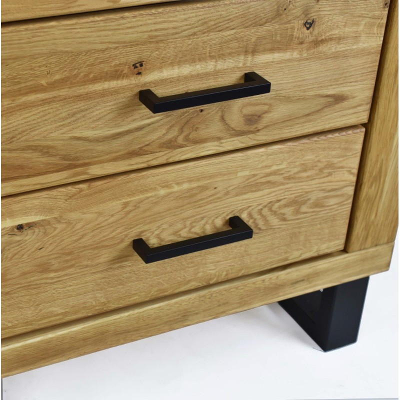 Dębowa witryna Brig 67 cm