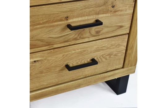 Dębowa witryna Brig 67 cm