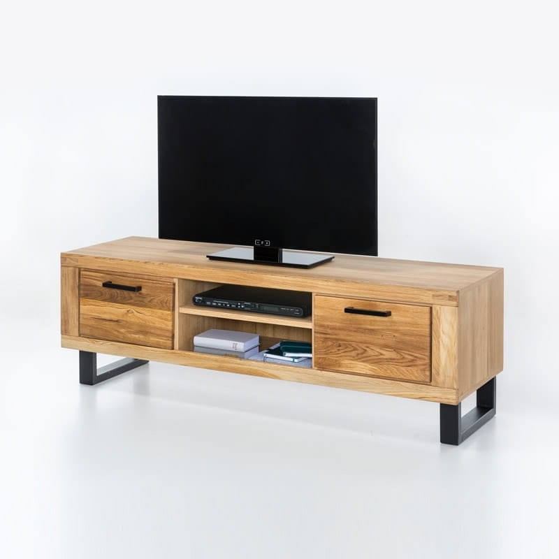 Szafka RTV dębowa Brig 168 cm