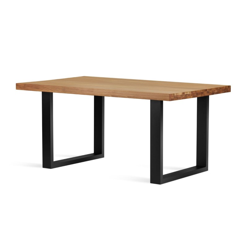 Industrialny stół dębowy - Prego