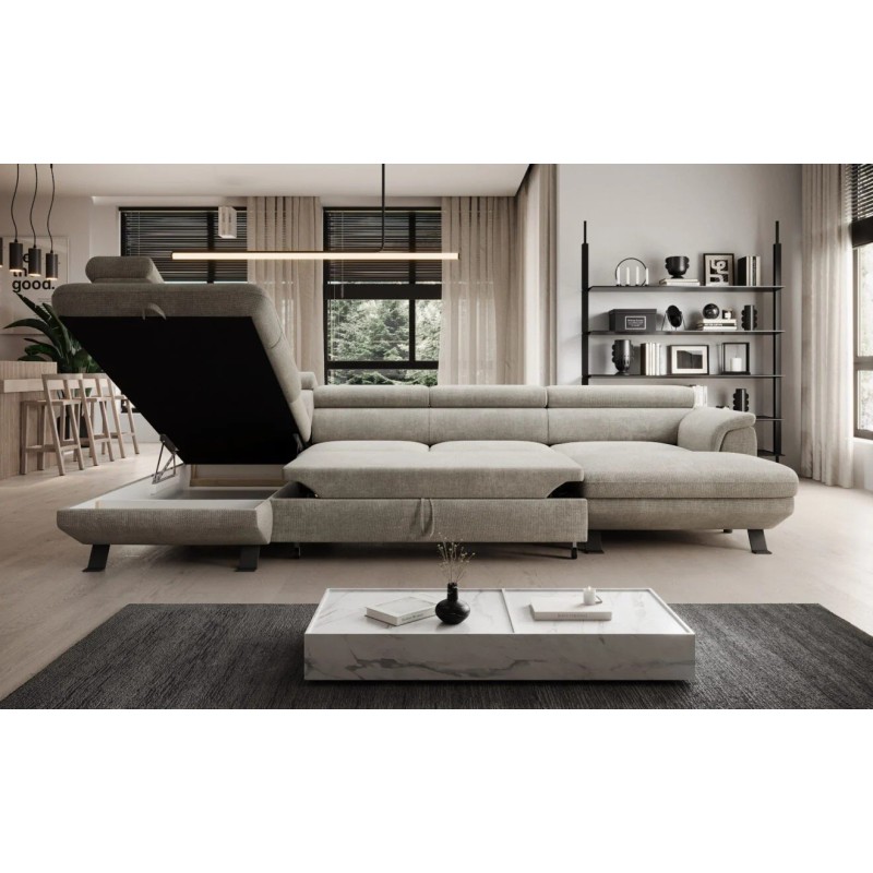 Narożnik rozkładany Luni 198 x 334 x 162 cm