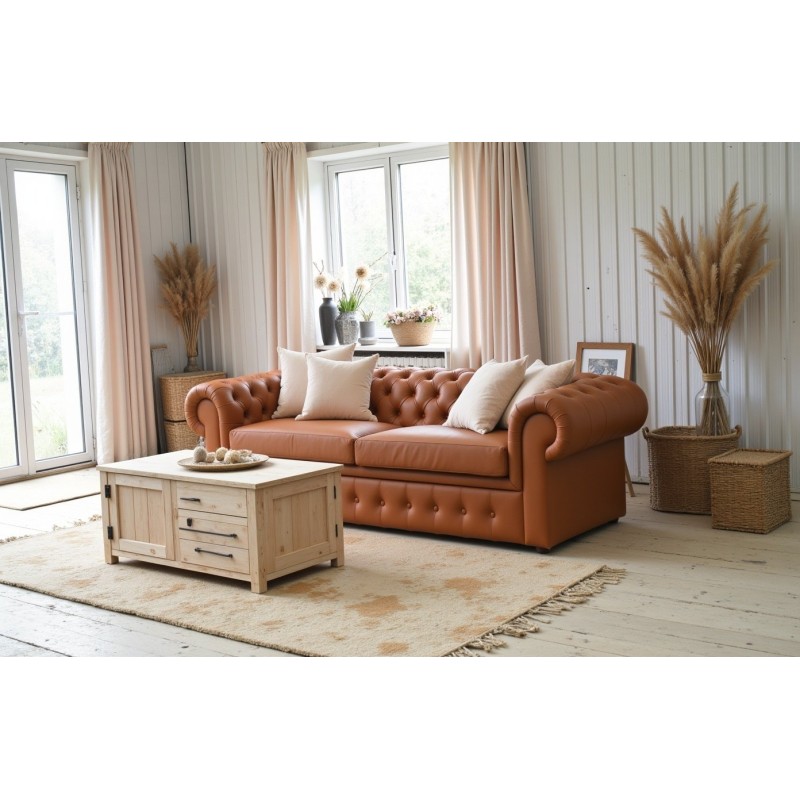 kanapa w stylu chesterfield 