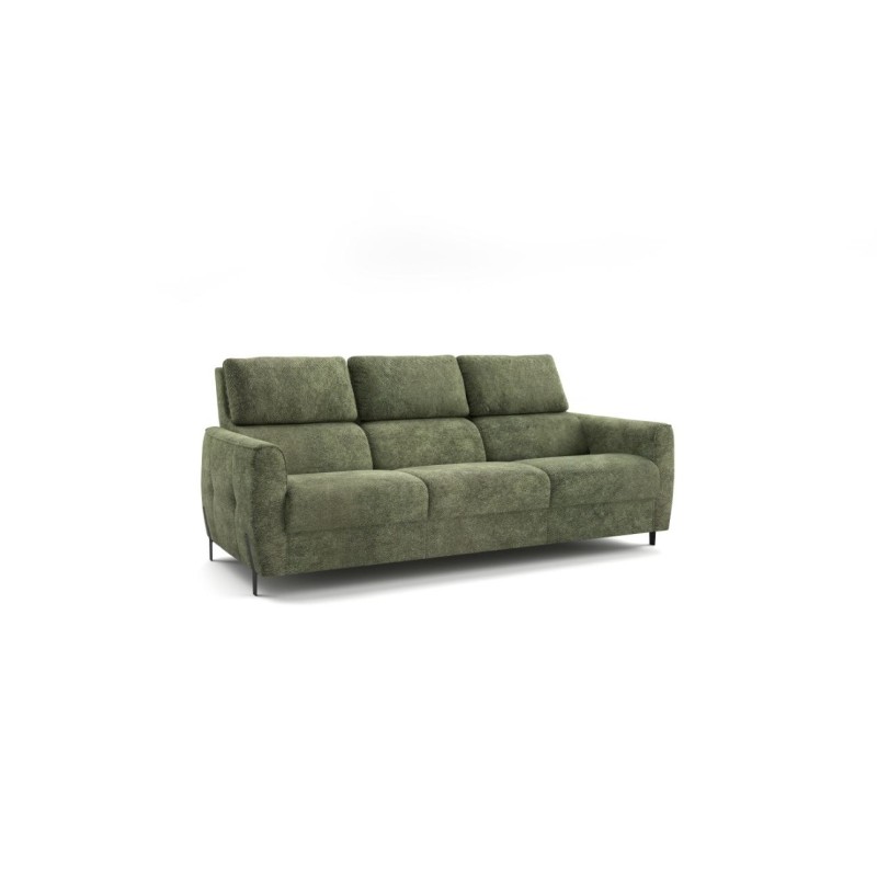 Zielona nowoczesna sofa 