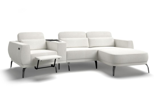 nowoczesny narożnik z barkiem hektor 