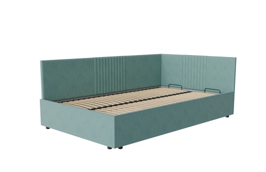 tapicerowane łóżko młodzieżowe Margaret