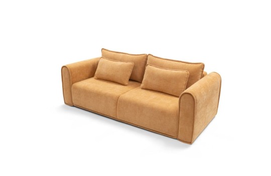 musztardowa sofa belima 